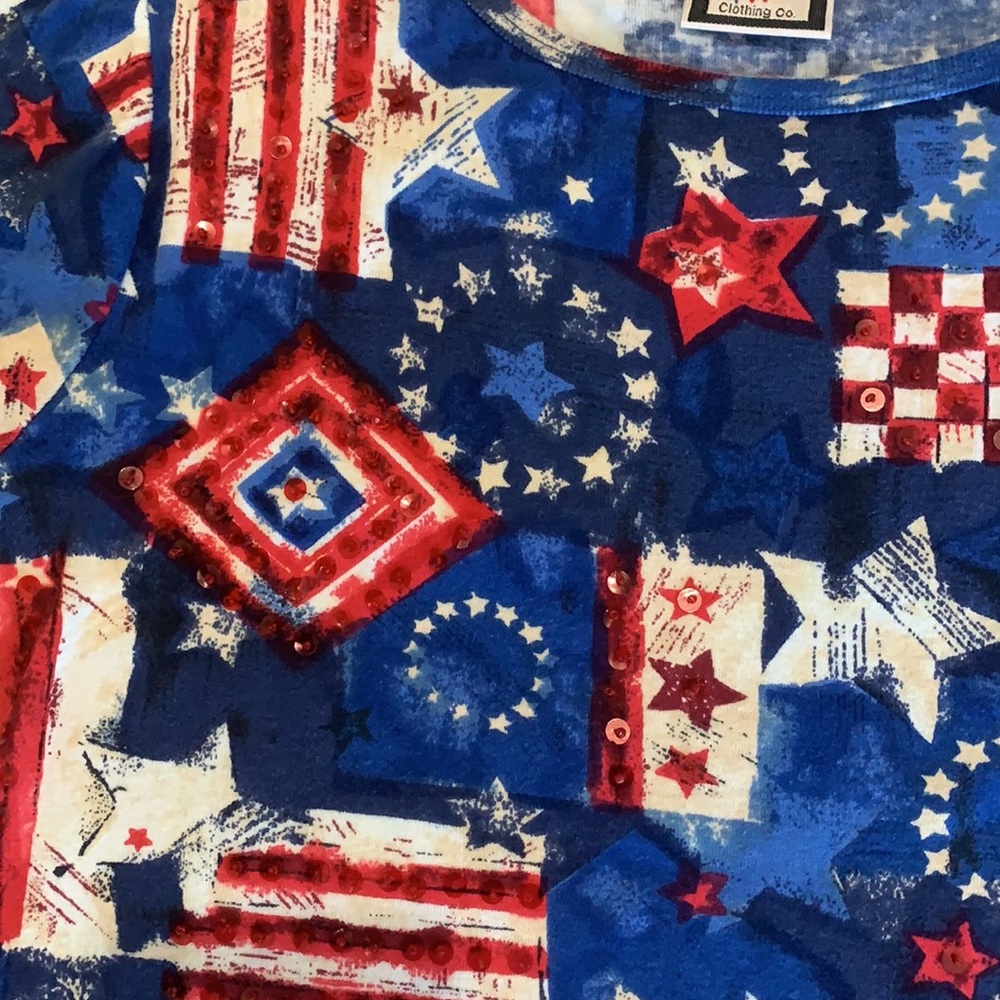 Take Two Patriotic Tee - Picture 6 of 7